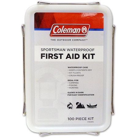 Wisconsin Pharmacal Co. 2023 Wpc Coleman Waterproof First Aid Kit WPC-7609